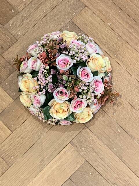 Zijde bloemstuk 1