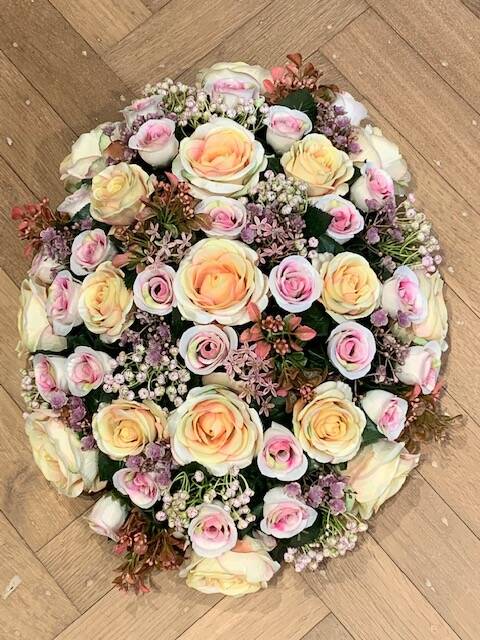 Zijde bloemstuk 2